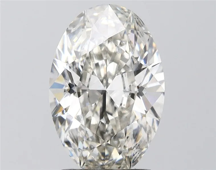 3.00ct Oval Lab Grown Diamond (Colour F, Clarity VVS2, IGI Certified)