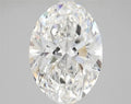 3.00ct Oval Lab Grown Diamond (Colour G, Clarity VS1, IGI Certified)
