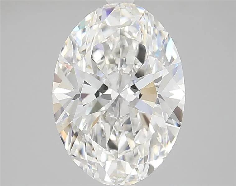 3.00ct Oval Lab Grown Diamond (Colour G, Clarity VS1, IGI Certified)