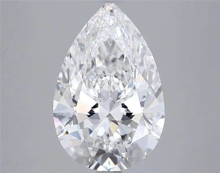 3.00ct Pear Lab Grown Diamond (Colour E, Clarity VVS2, IGI Certified)