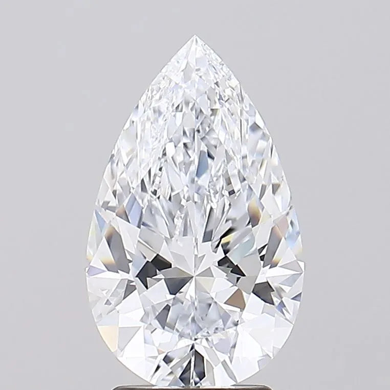 3.00ct Pear Lab Grown Diamond (Colour F, Clarity VVS2, IGI Certified)