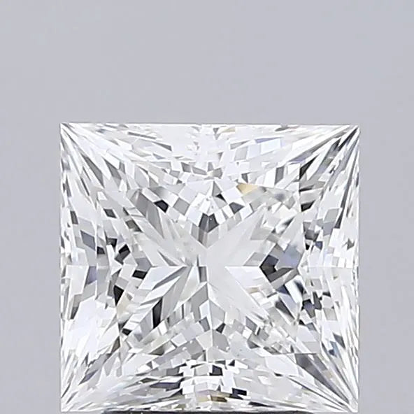 3.00ct Princess Lab Grown Diamond (Colour E, Clarity VS2, IGI Certified)
