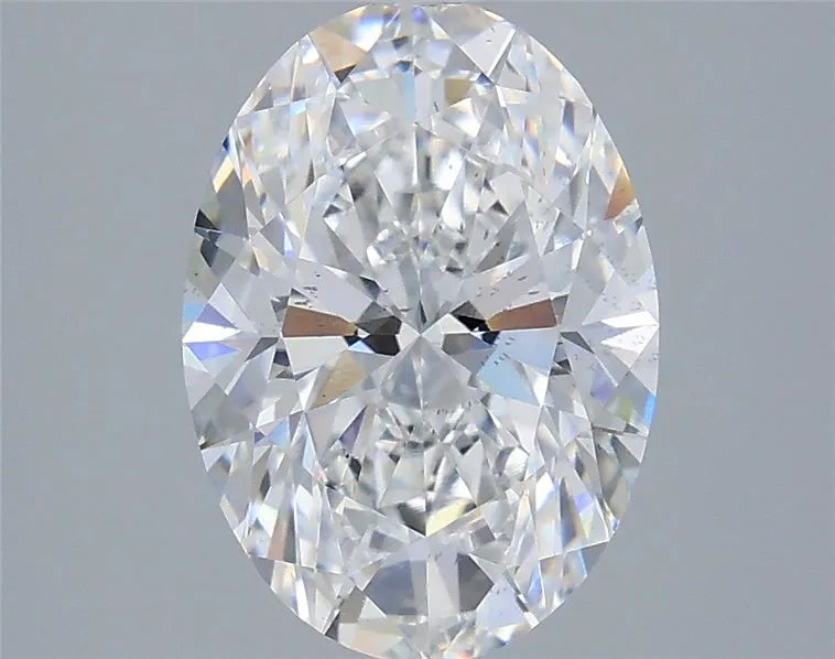 3.01ct Oval Lab Grown Diamond (Colour E, Clarity SI1, IGI Certified)