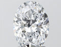 3.01ct Oval Lab Grown Diamond (Colour E, Clarity VVS2, IGI Certified)