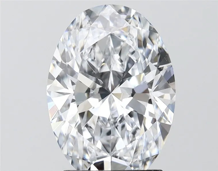 3.01ct Oval Lab Grown Diamond (Colour E, Clarity VVS2, IGI Certified)