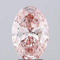 3.01ct Oval Lab Grown Diamond (Colour Fancy Intense Pink, Clarity VS1, IGI Certified)