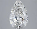 3.01ct Pear Lab Grown Diamond (Colour H, Clarity VVS2, IGI Certified)