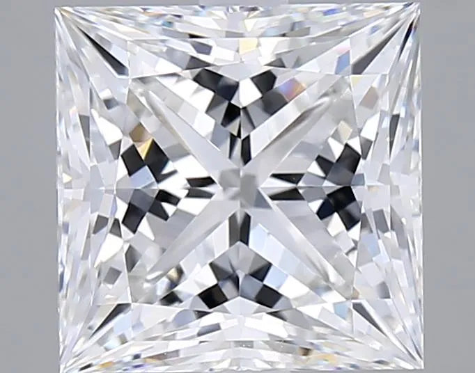 3.01ct Princess Lab Grown Diamond (Colour E, Clarity VVS2, IGI Certified)