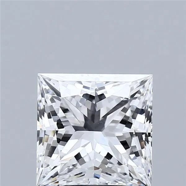 3.01ct Princess Natural Diamond (Colour D, Clarity VVS2, GIA Certified)