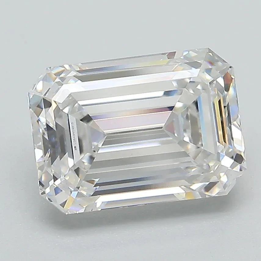 3.02ct Emerald Lab Grown Diamond (Colour E, Clarity SI1, IGI Certified)