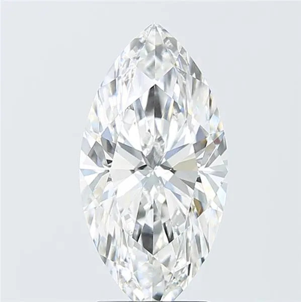 3.02ct Marquise Lab Grown Diamond (Colour F, Clarity VS2, IGI Certified)