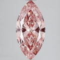 3.02ct Marquise Lab Grown Diamond (Colour Fancy Vivid Pink, Clarity VS1, IGI Certified)