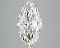 3.02ct Marquise Lab Grown Diamond (Colour G, Clarity VVS2, IGI Certified)