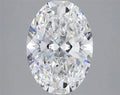 3.02ct Oval Lab Grown Diamond (Colour E, Clarity VVS1, IGI Certified)