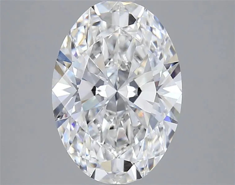 3.02ct Oval Lab Grown Diamond (Colour E, Clarity VVS1, IGI Certified)