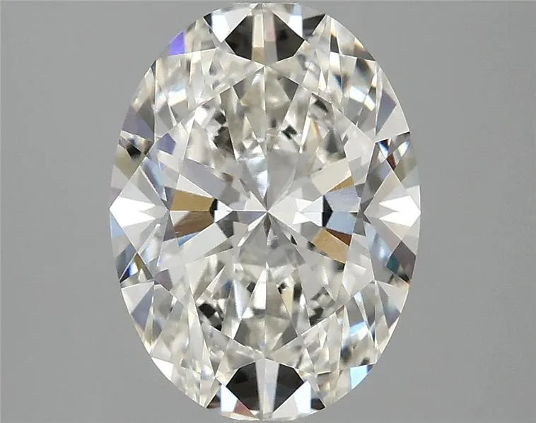 3.02ct Oval Lab Grown Diamond (Colour G, Clarity VVS2, IGI Certified)