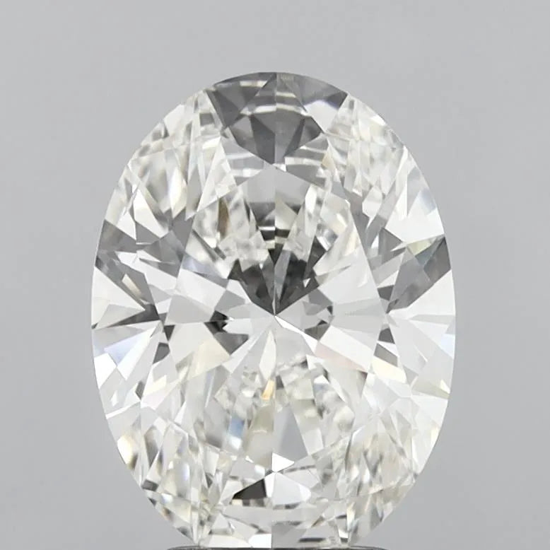 3.02ct Oval Lab Grown Diamond (Colour H, Clarity SI1, IGI Certified)