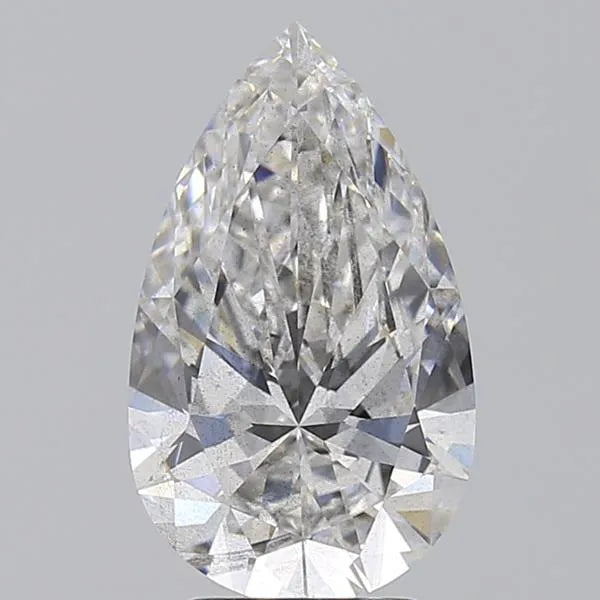 3.02ct Pear Lab Grown Diamond (Colour F, Clarity SI2, IGI Certified)