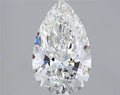 3.02ct Pear Lab Grown Diamond (Colour F, Clarity VVS2, IGI Certified)