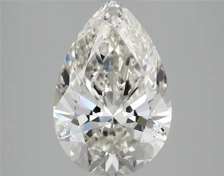 3.02ct Pear Lab Grown Diamond (Colour G, Clarity VS1, IGI Certified)