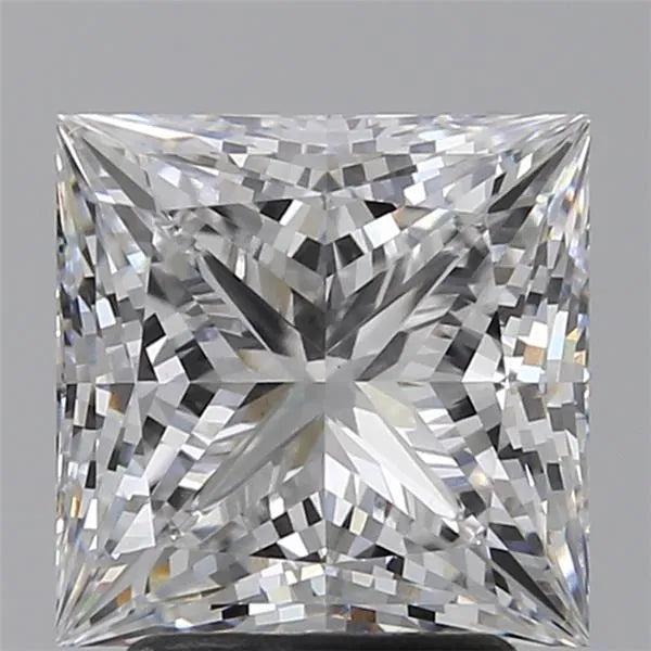 3.02ct Princess Lab Grown Diamond (Colour E, Clarity VVS2, IGI Certified)