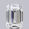 3.03ct Emerald Lab Grown Diamond (Colour E, Clarity IF, IGI Certified)