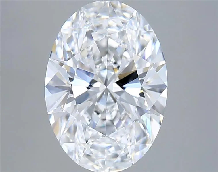 3.03ct Oval Lab Grown Diamond (Colour E, Clarity VVS2, IGI Certified)