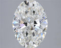 3.03ct Oval Lab Grown Diamond (Colour G, Clarity VVS2, IGI Certified)