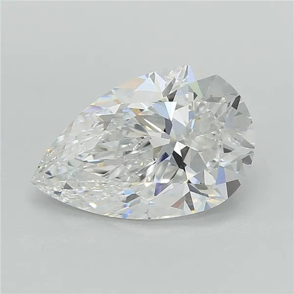 3.03ct Pear Lab Grown Diamond (Colour E, Clarity VVS2, IGI Certified)