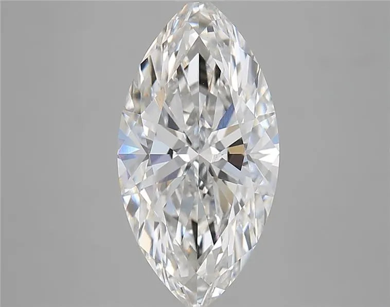 3.04ct Marquise Lab Grown Diamond (Colour F, Clarity VVS2, IGI Certified)