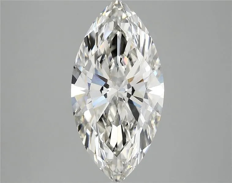 3.04ct Marquise Lab Grown Diamond (Colour G, Clarity VVS2, IGI Certified)