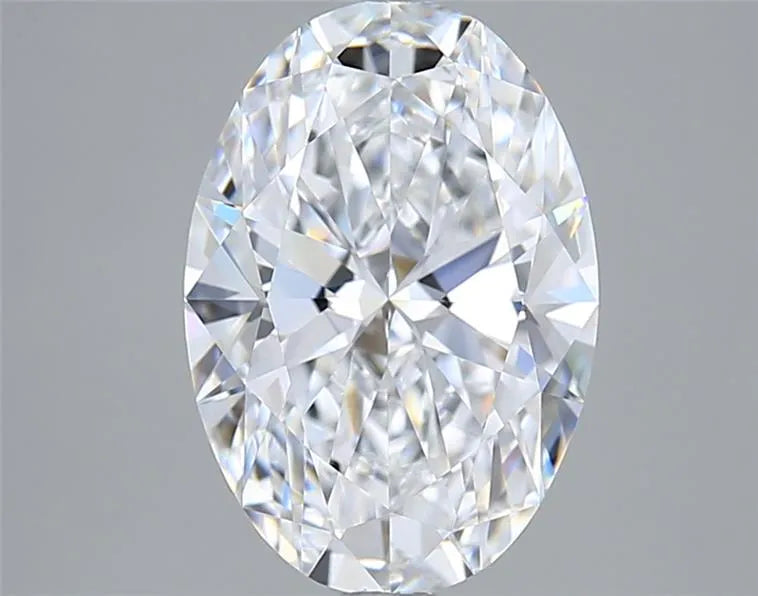 3.04ct Oval Lab Grown Diamond (Colour D, Clarity IF, IGI Certified)