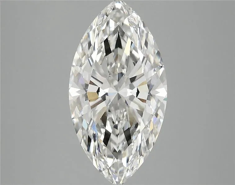 3.05ct Marquise Lab Grown Diamond (Colour F, Clarity VVS2, IGI Certified)