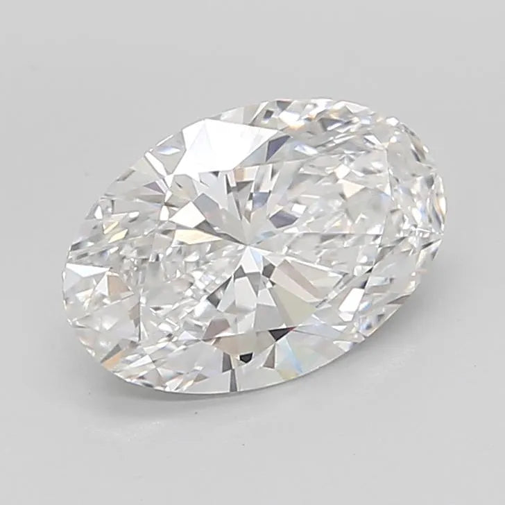 3.05ct Oval Lab Grown Diamond (Colour E, Clarity VVS2, IGI Certified)