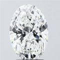 3.05ct Oval Lab Grown Diamond (Colour F, Clarity VVS2, IGI Certified)