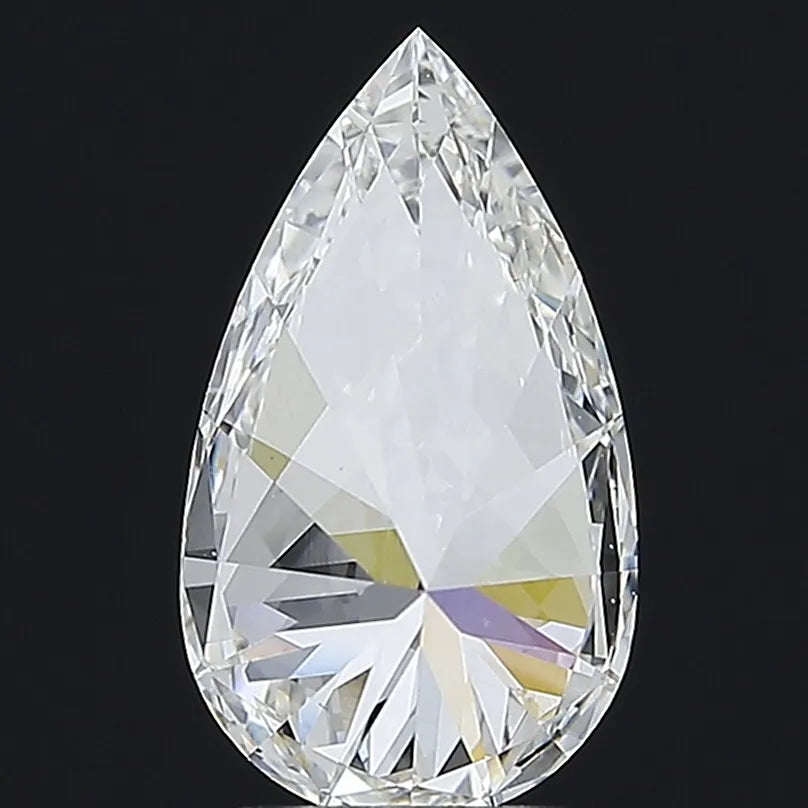 3.05ct Pear Lab Grown Diamond (Colour G, Clarity SI1, IGI Certified)