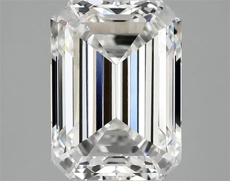 3.06ct Emerald Lab Grown Diamond (Colour F, Clarity VVS1, IGI Certified)