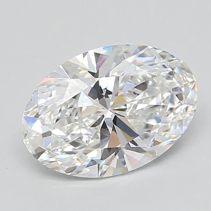 3.06ct Oval Lab Grown Diamond (Colour E, Clarity VVS2, IGI Certified)