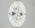 3.06ct Oval Lab Grown Diamond (Colour G, Clarity VVS2, IGI Certified)