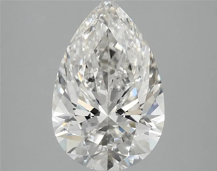 3.06ct Pear Lab Grown Diamond (Colour F, Clarity VS2, IGI Certified)