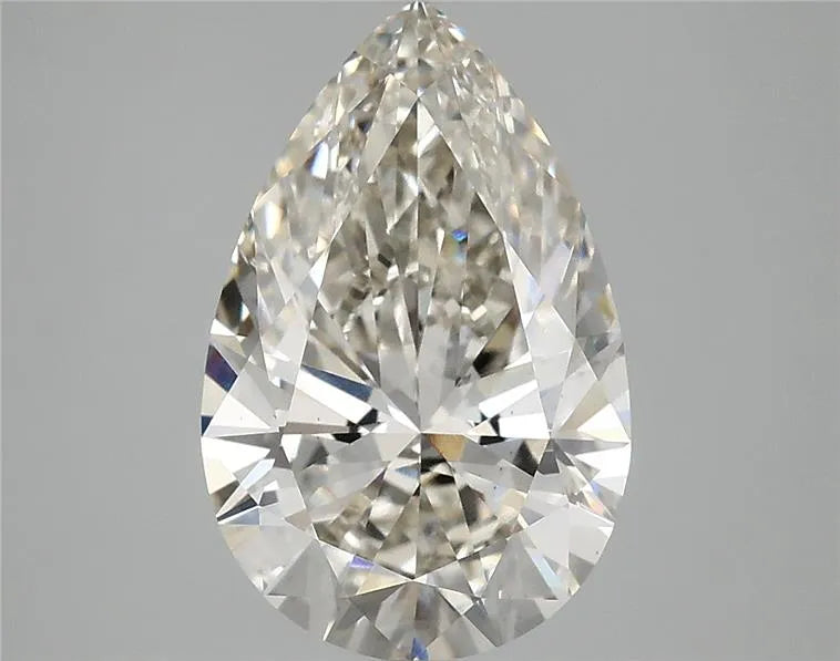 3.06ct Pear Lab Grown Diamond (Colour H, Clarity VS2, IGI Certified)