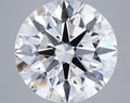 3.06ct Round Lab Grown Diamond (Colour E, Clarity VVS2, Cut ID, IGI Certified)
