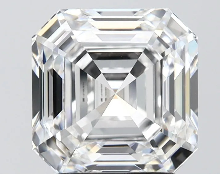 3.07ct Asscher Lab Grown Diamond (Colour D, Clarity IF, IGI Certified)
