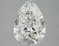 3.07ct Pear Lab Grown Diamond (Colour E, Clarity VVS2, IGI Certified)