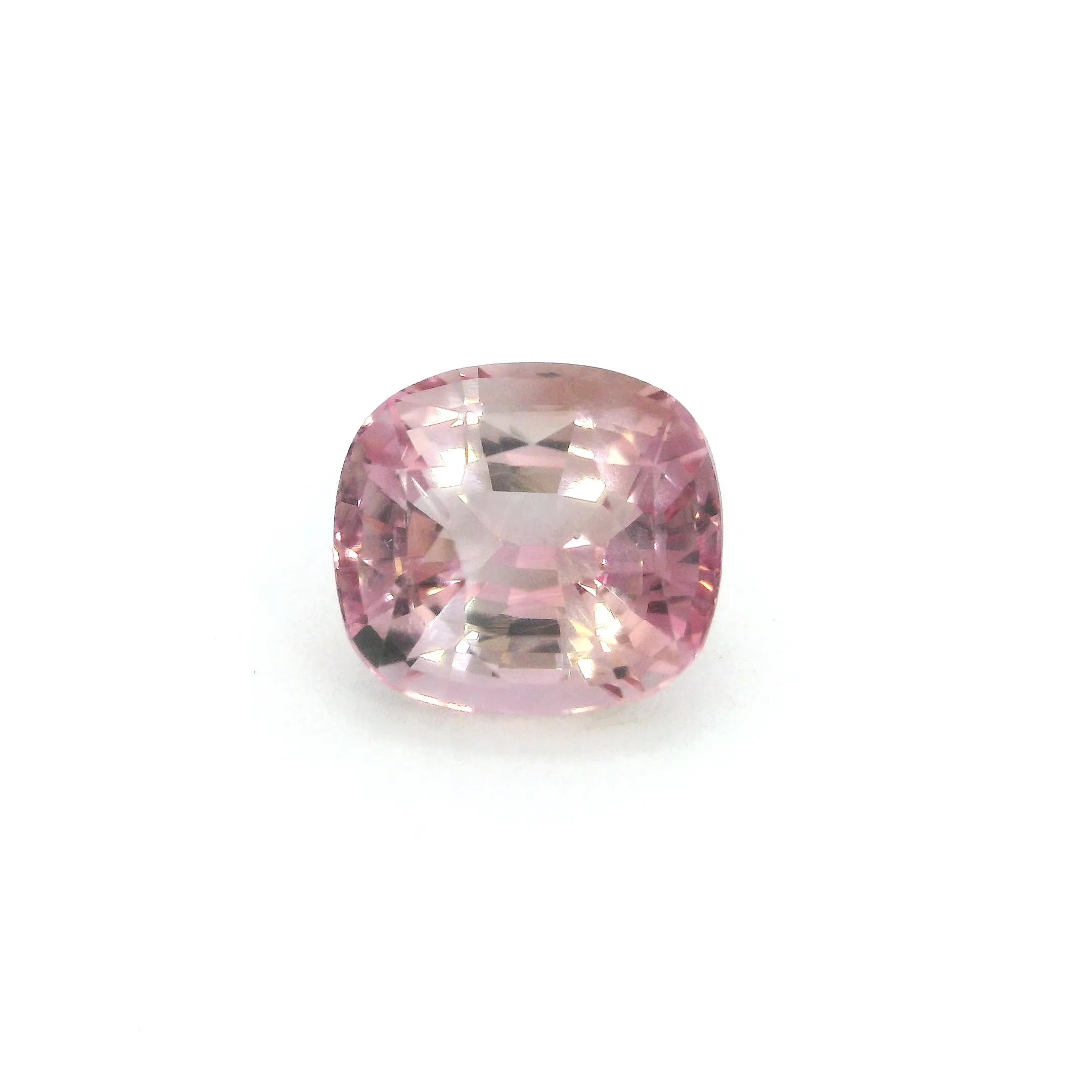 3.08ct Cushion Natural Tourmaline (Colour Pink, Clarity Slightly Included, Cut Faceted)
