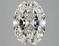 3.08ct Oval Lab Grown Diamond (Colour G, Clarity VS1, IGI Certified)