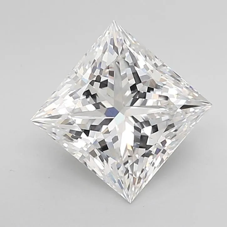 3.08ct Princess Lab Grown Diamond (Colour E, Clarity VVS2, IGI Certified)
