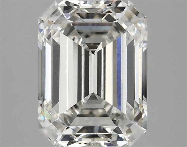 3.09ct Emerald Lab Grown Diamond (Colour G, Clarity VS2, IGI Certified)