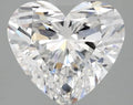 3.09ct Heart Lab Grown Diamond (Colour E, Clarity VS2, IGI Certified)