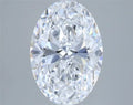 3.09ct Oval Lab Grown Diamond (Colour D, Clarity VVS1, IGI Certified)
